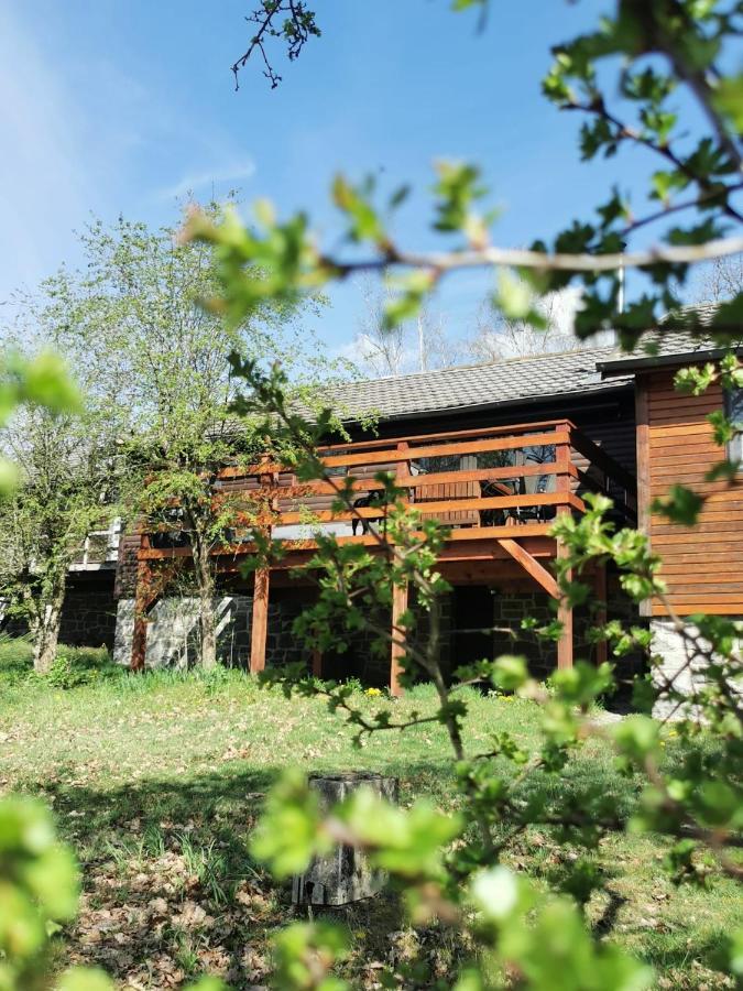 Chalet Heureux Villa Somme-Leuze Buitenkant foto